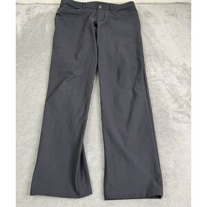 Lululemon Men's ABC Slim-Fit 5 Pocket Pant Size 34x32 Gray